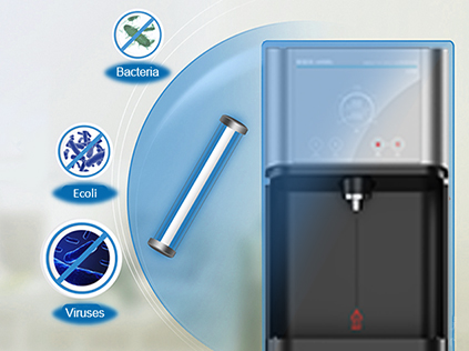 Mangatsiaka Cathode UV sterilization